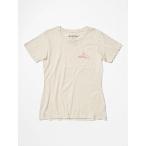 Marmot Arrow T-Shirts For Womens Khaki ARU163729